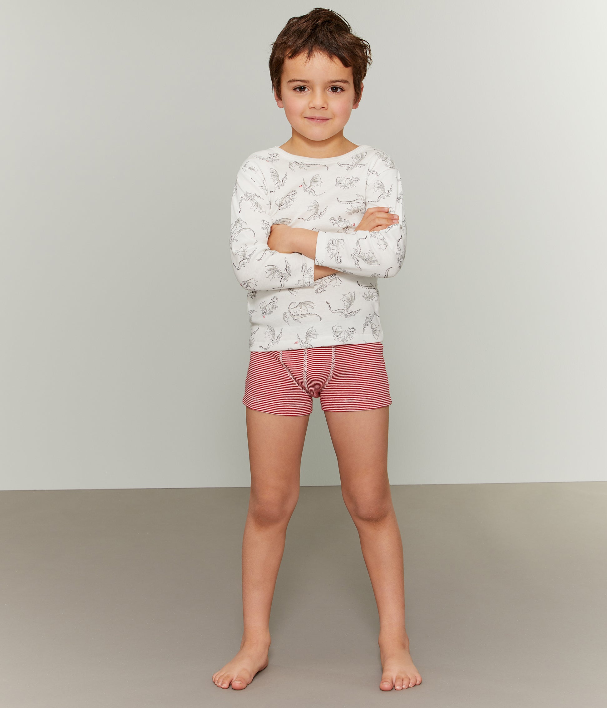 Boys Multicolor Cotton Underwear Set (4Pieces)