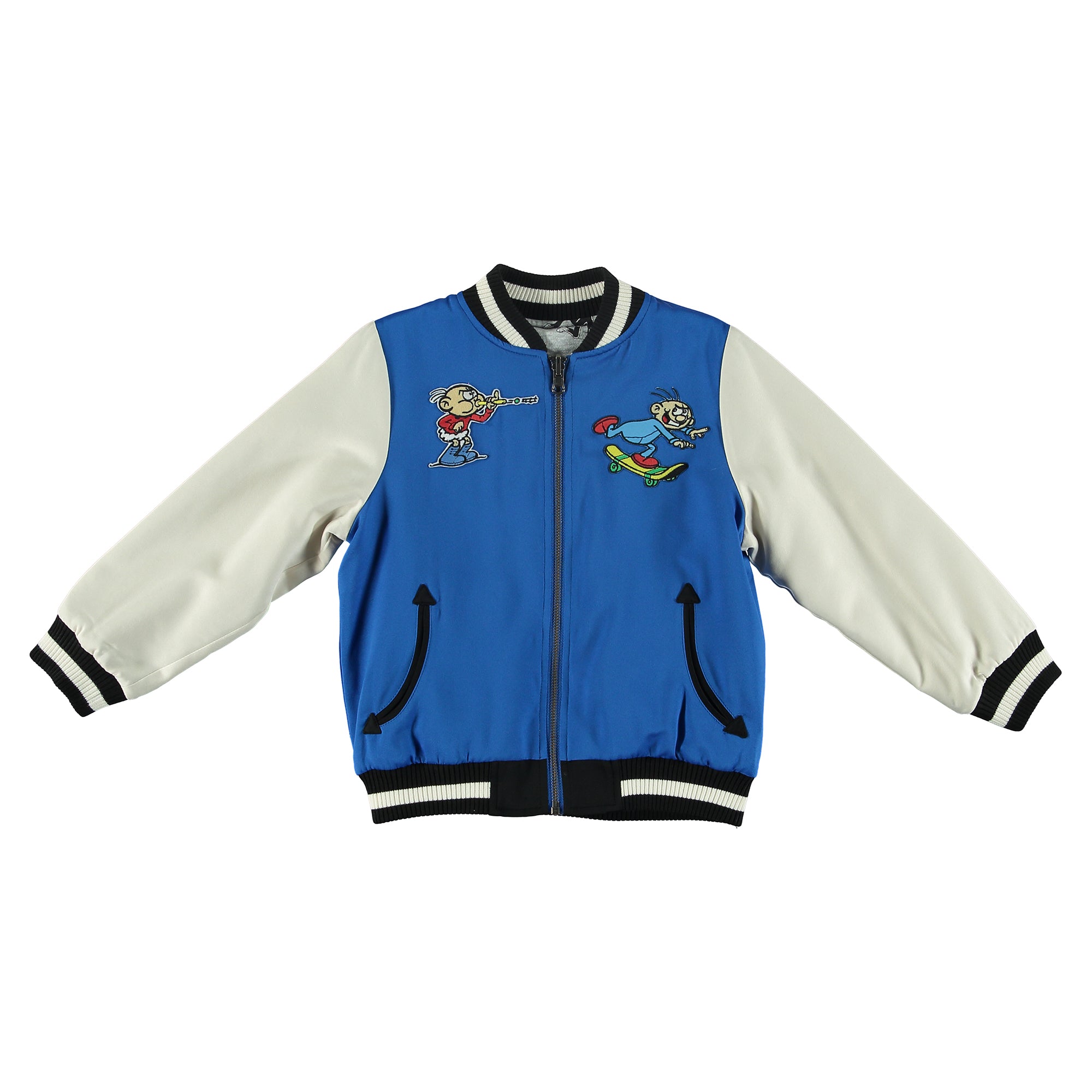 Boys Brillant Blue Reversibie Outerwear Jacket