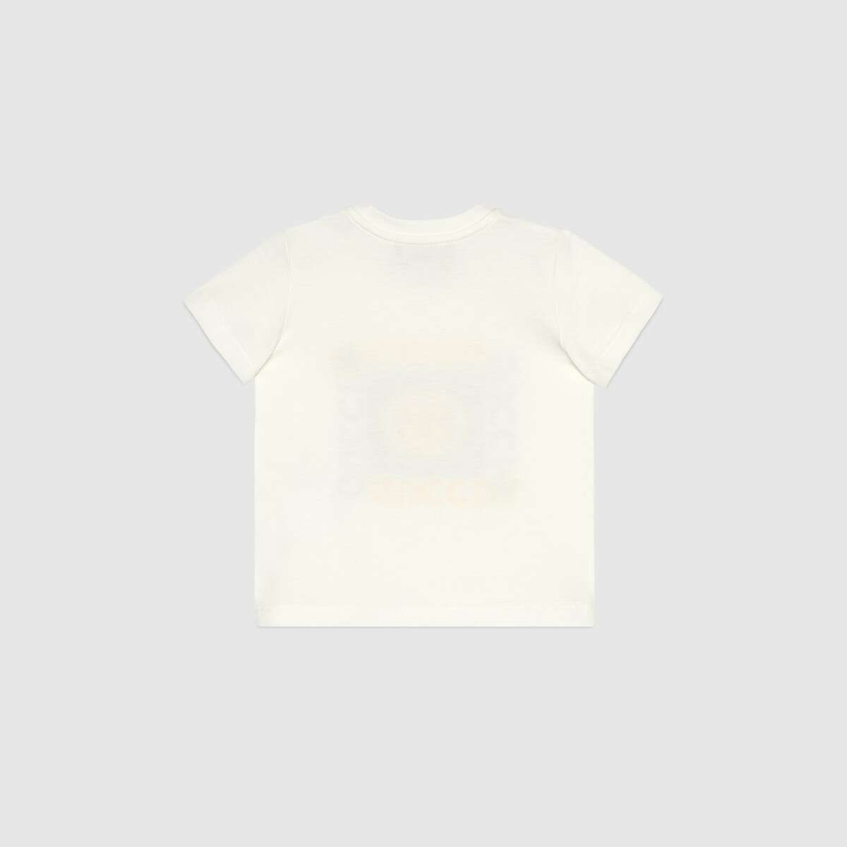 Baby Boys & Girls White Cotton T-Shirt