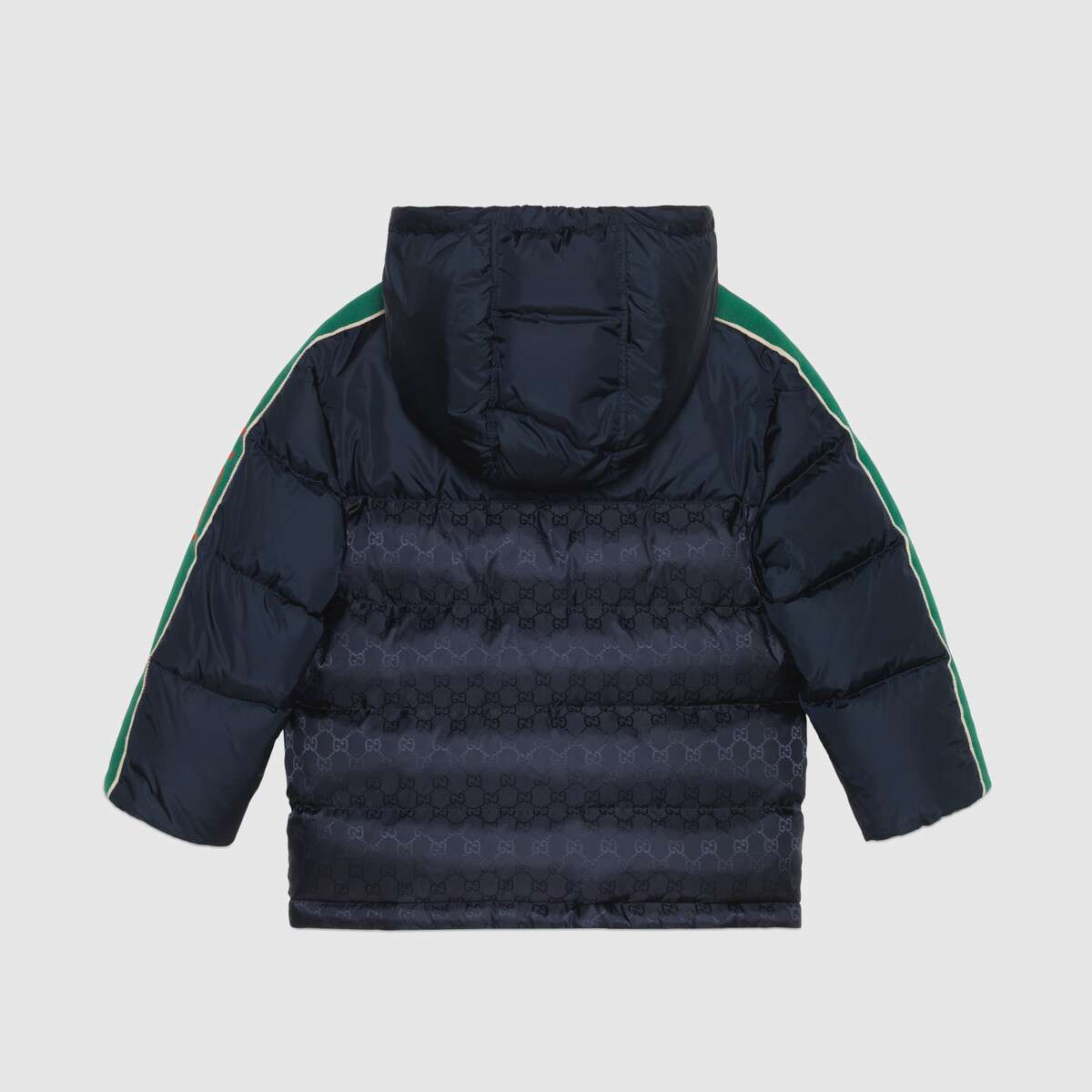 Boys Navy Padded Down Jacket