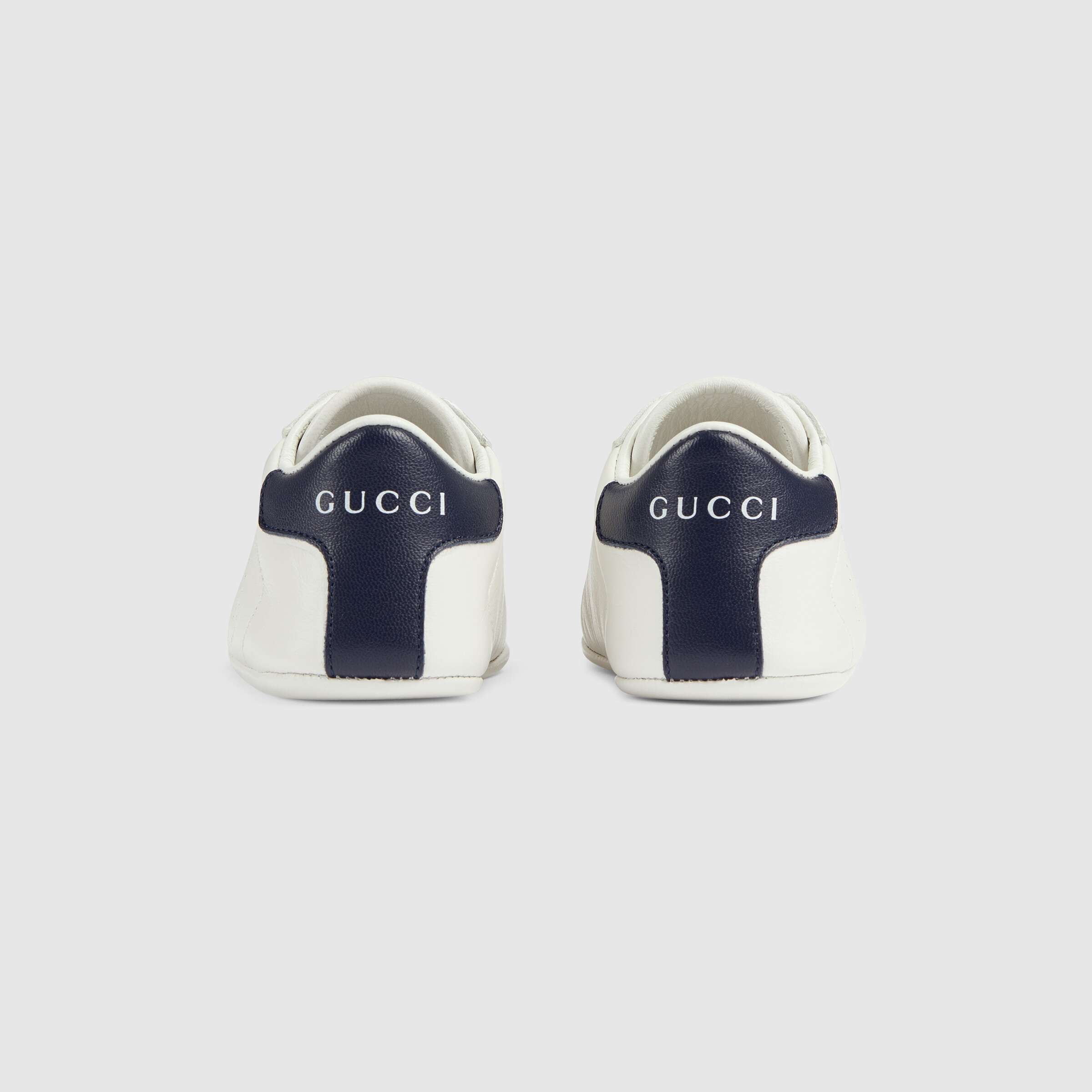 Baby Boys & Girls Great White GG Lamb Skin Sneakers