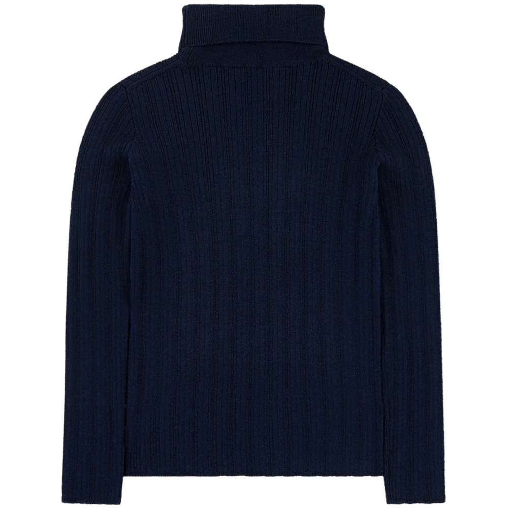 Boys & Girls Oltremare GG Knit Wool Turtleneck