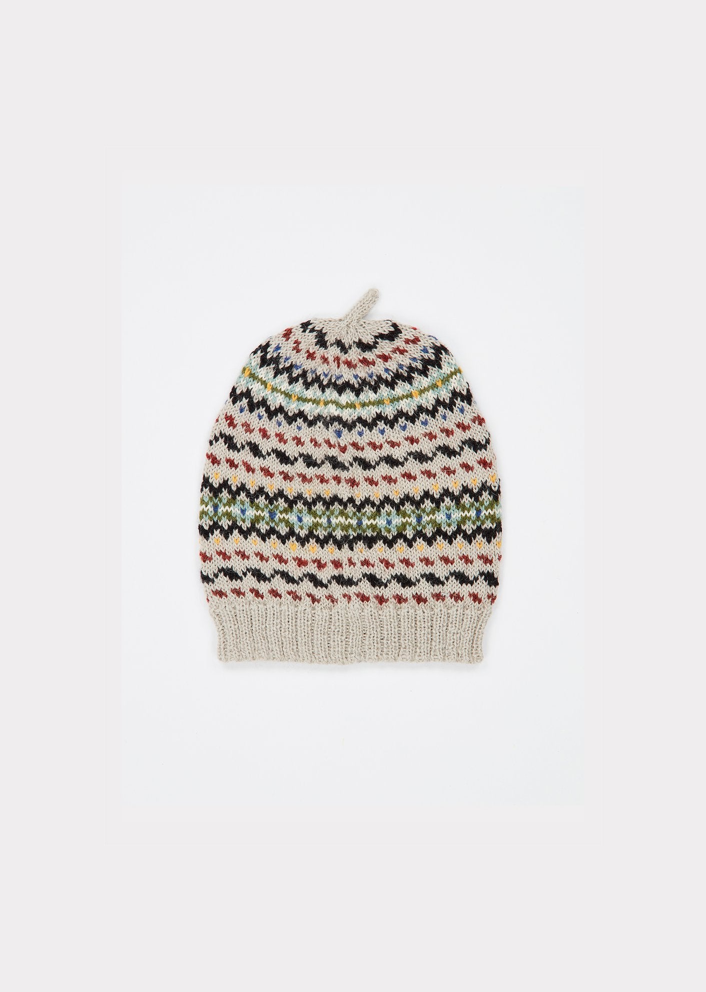 Baby Boys & Girls Grey Melange Grouse Hat