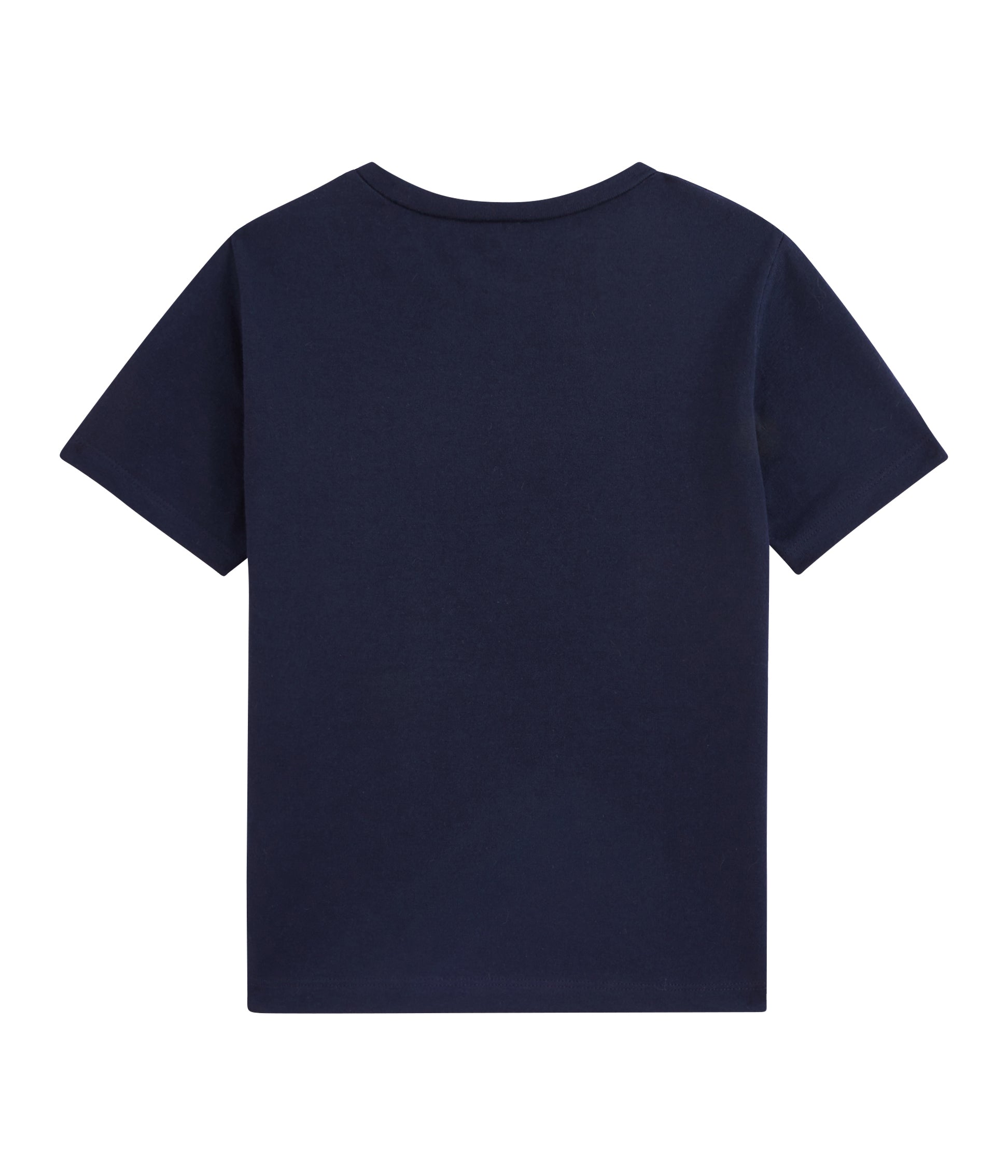 Boys Navy Cotton T-shirt