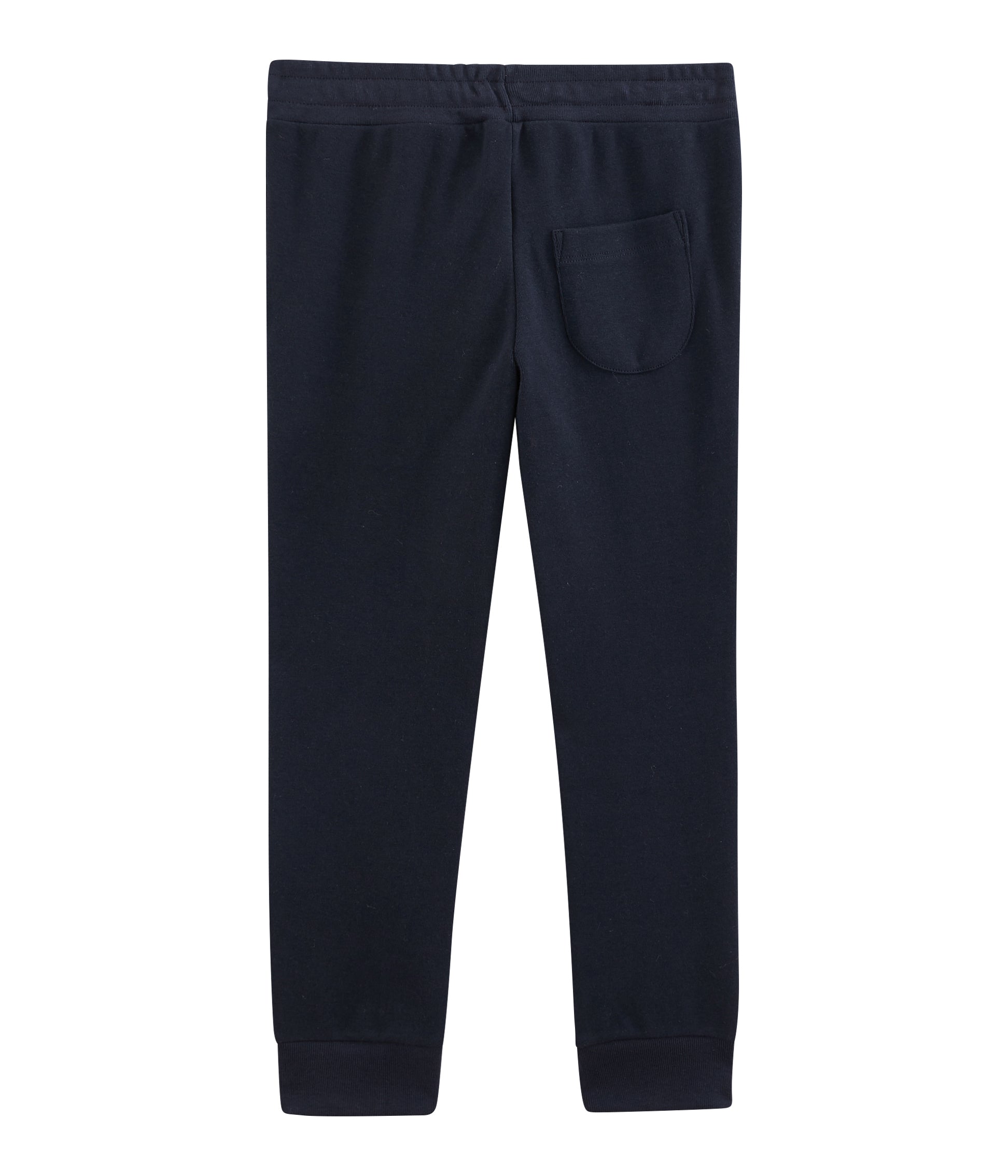 Boys Navy Cotton Trousers