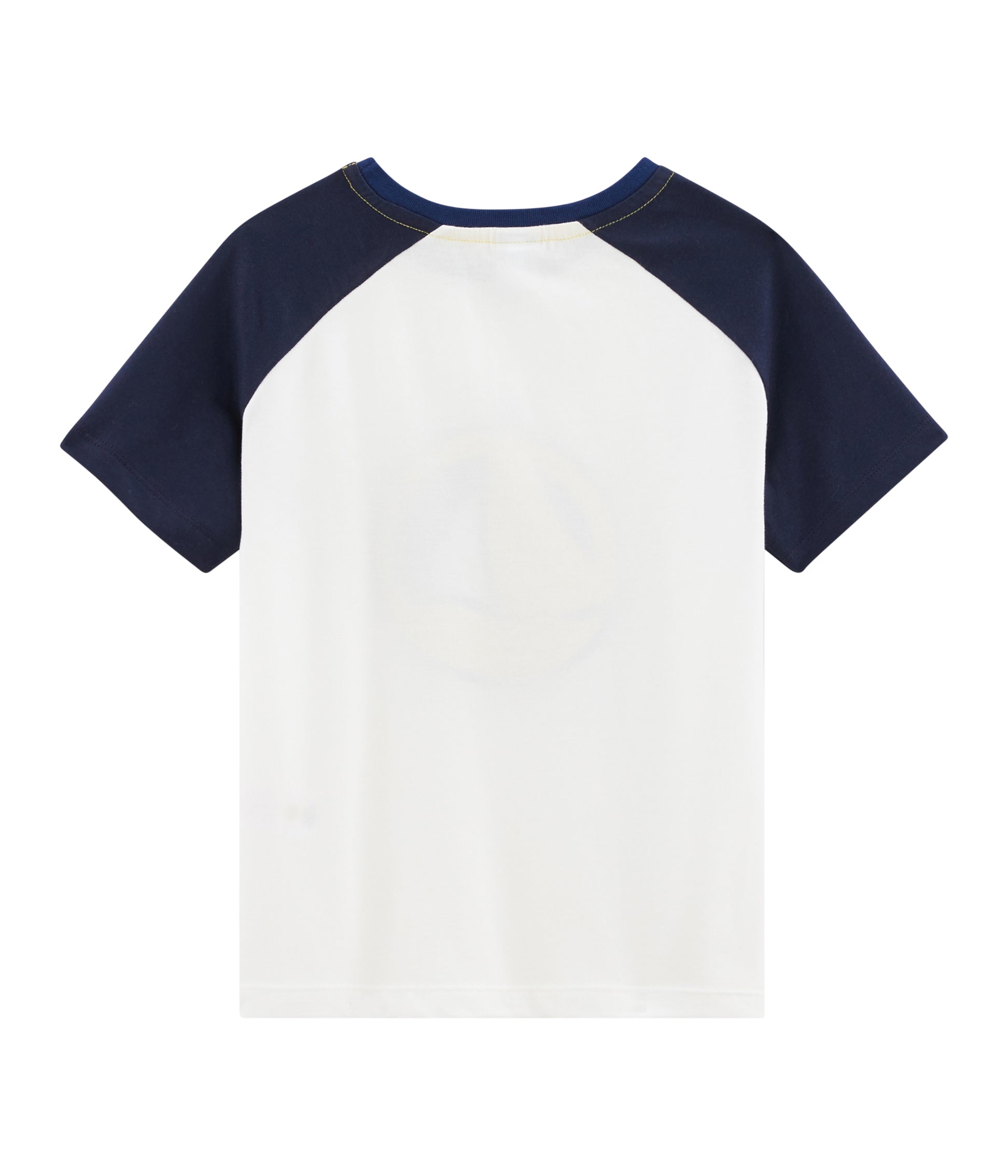 Boys White Logo Cotton T-shirt