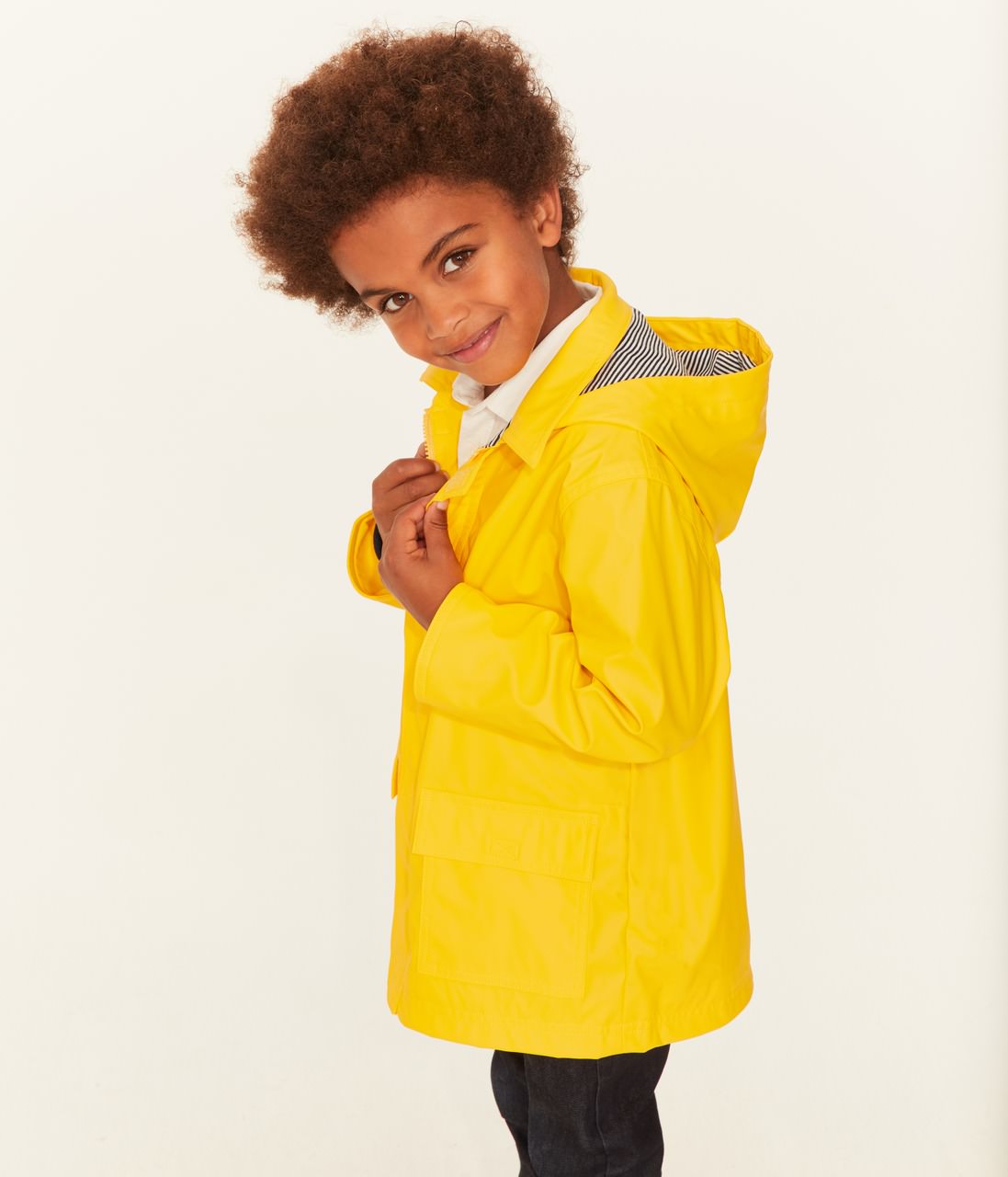 Boys & Girls Yellow Coat