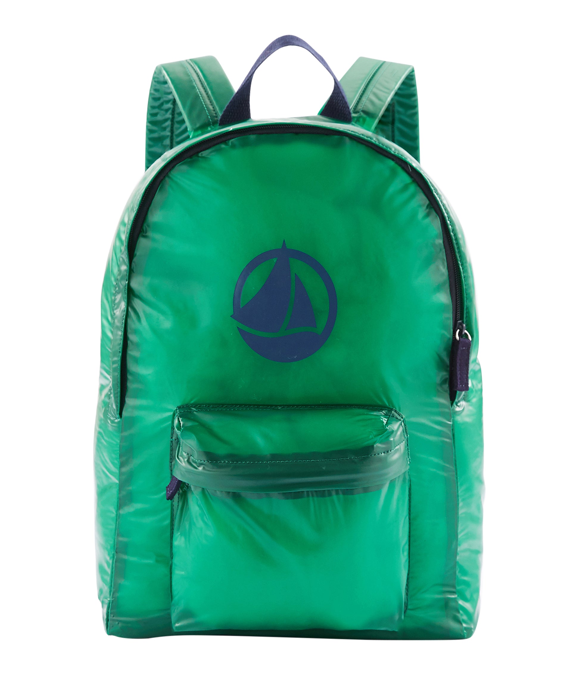 Boys Green Logo Backpack