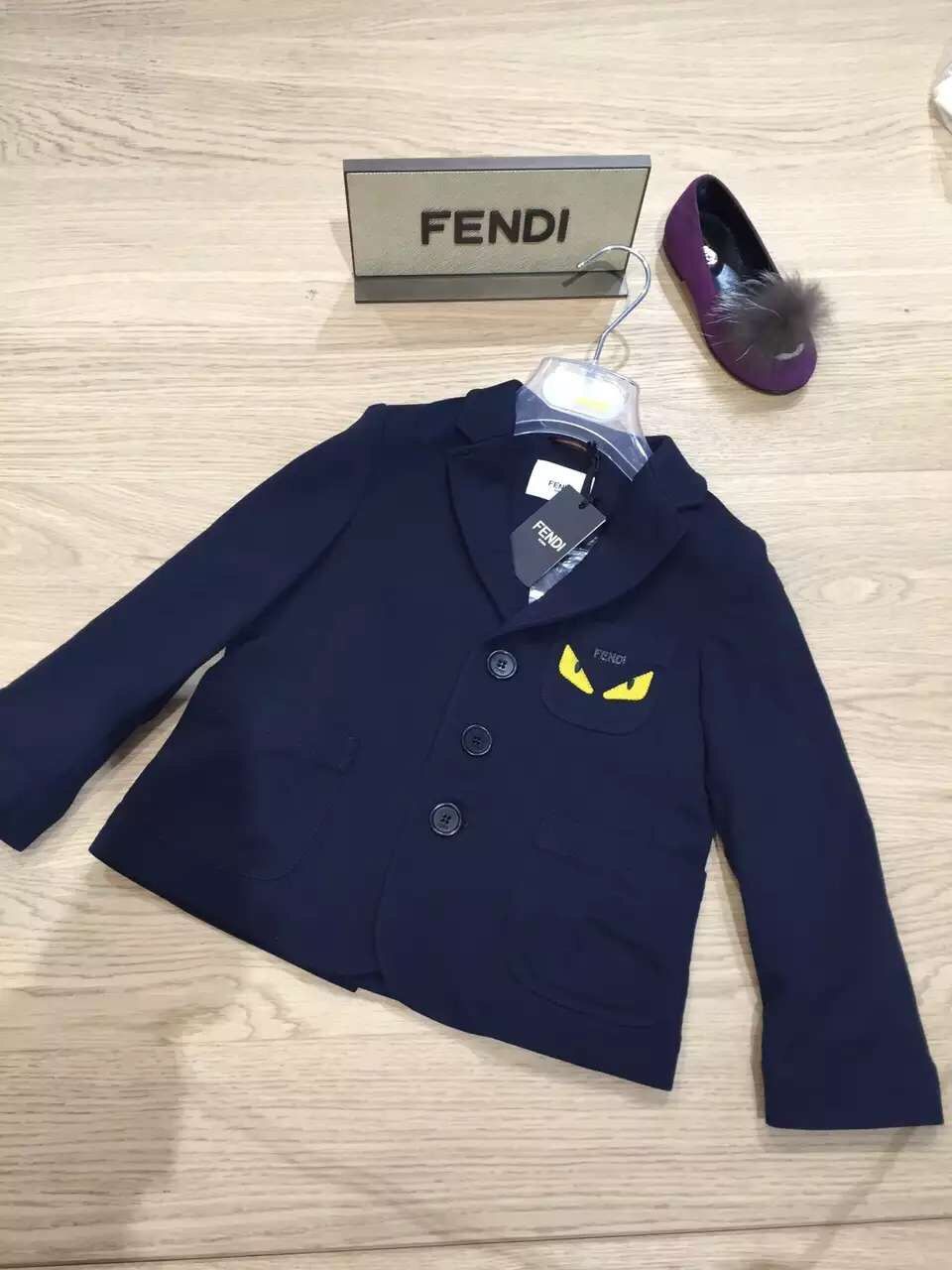 Boys Blue Monster Jacket - CÉMAROSE | Children's Fashion Store