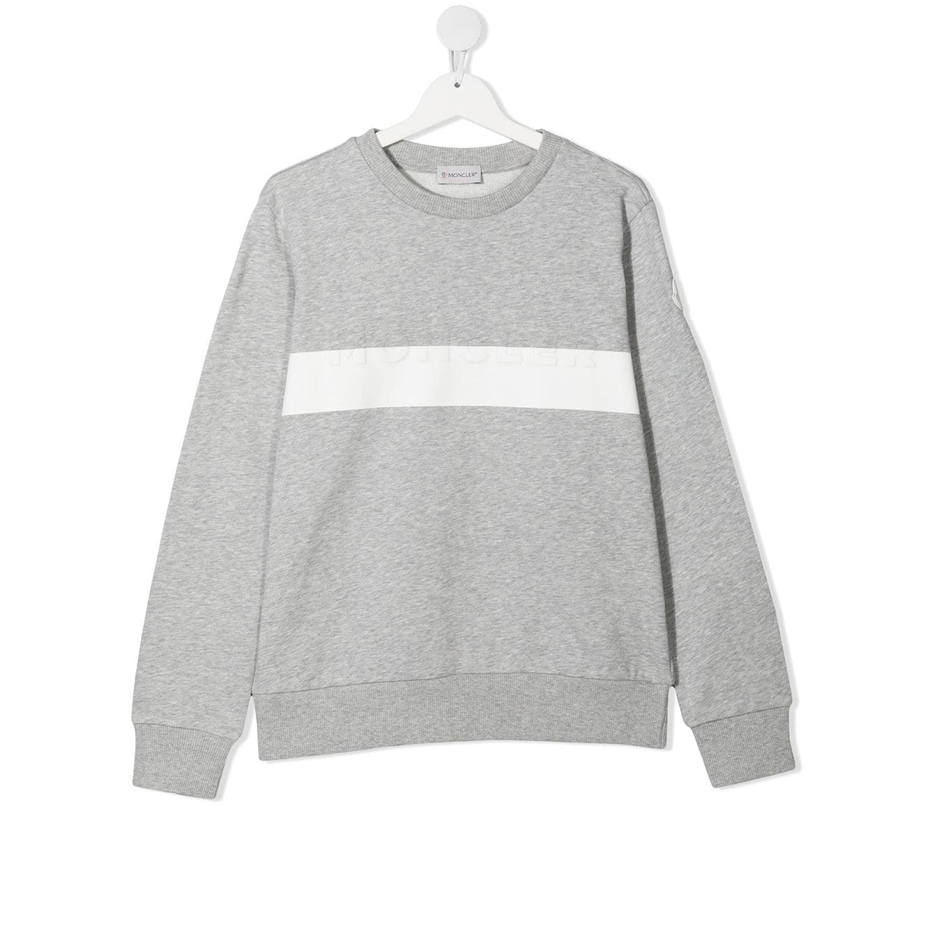 Boys Grey Cotton Sweatshirt