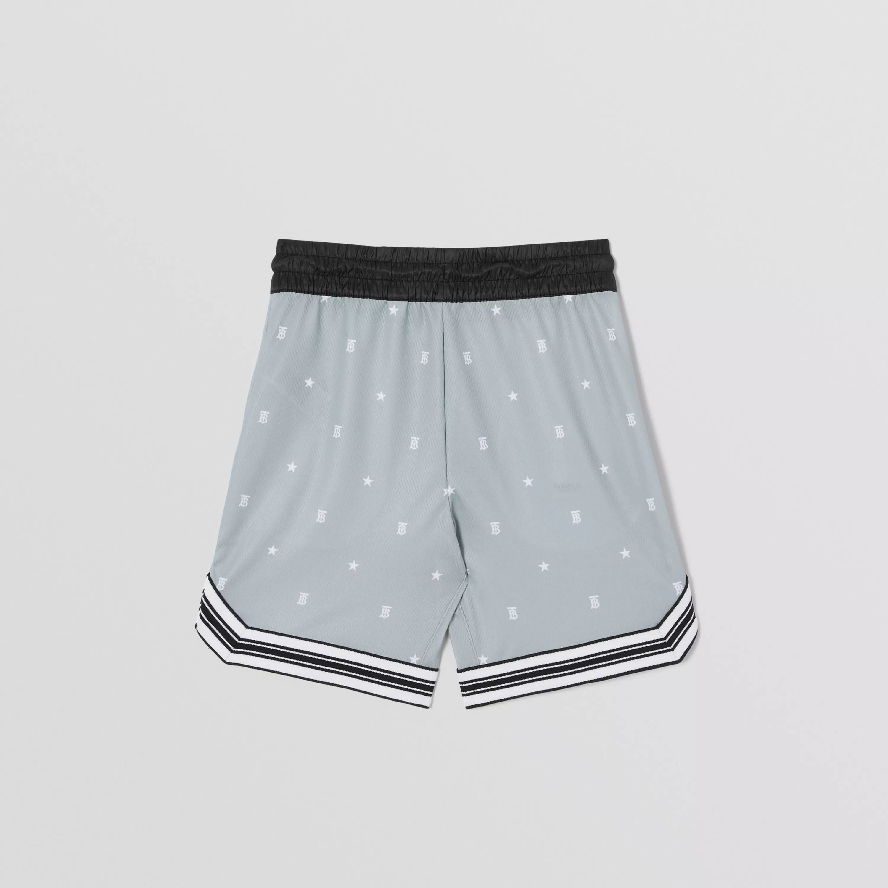 Boys Light Grey Logo Shorts