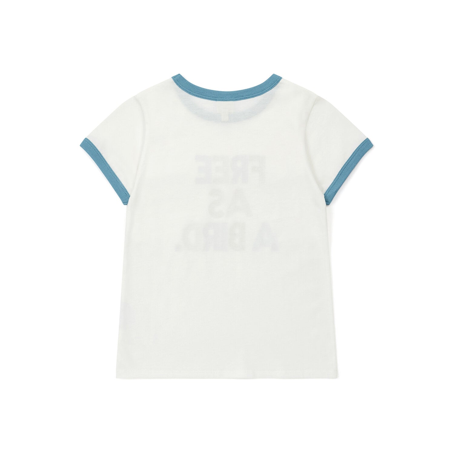 Boys White Logo Cotton T-Shirt