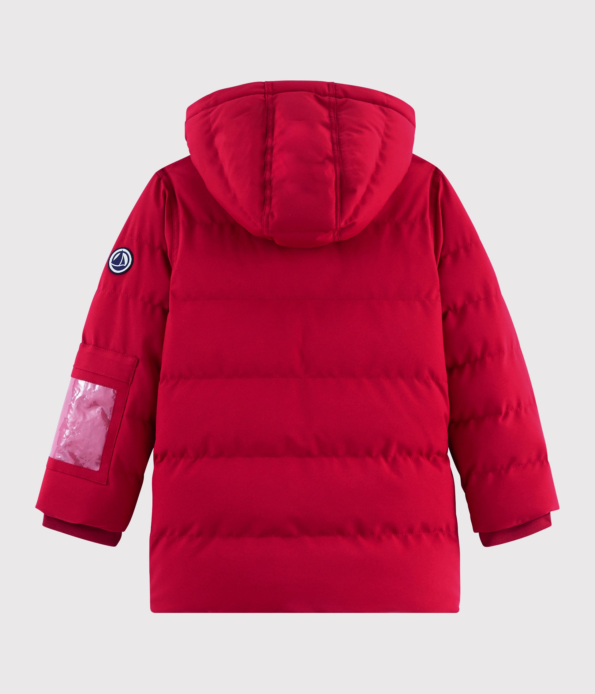 Boys Red Padded Down Coat