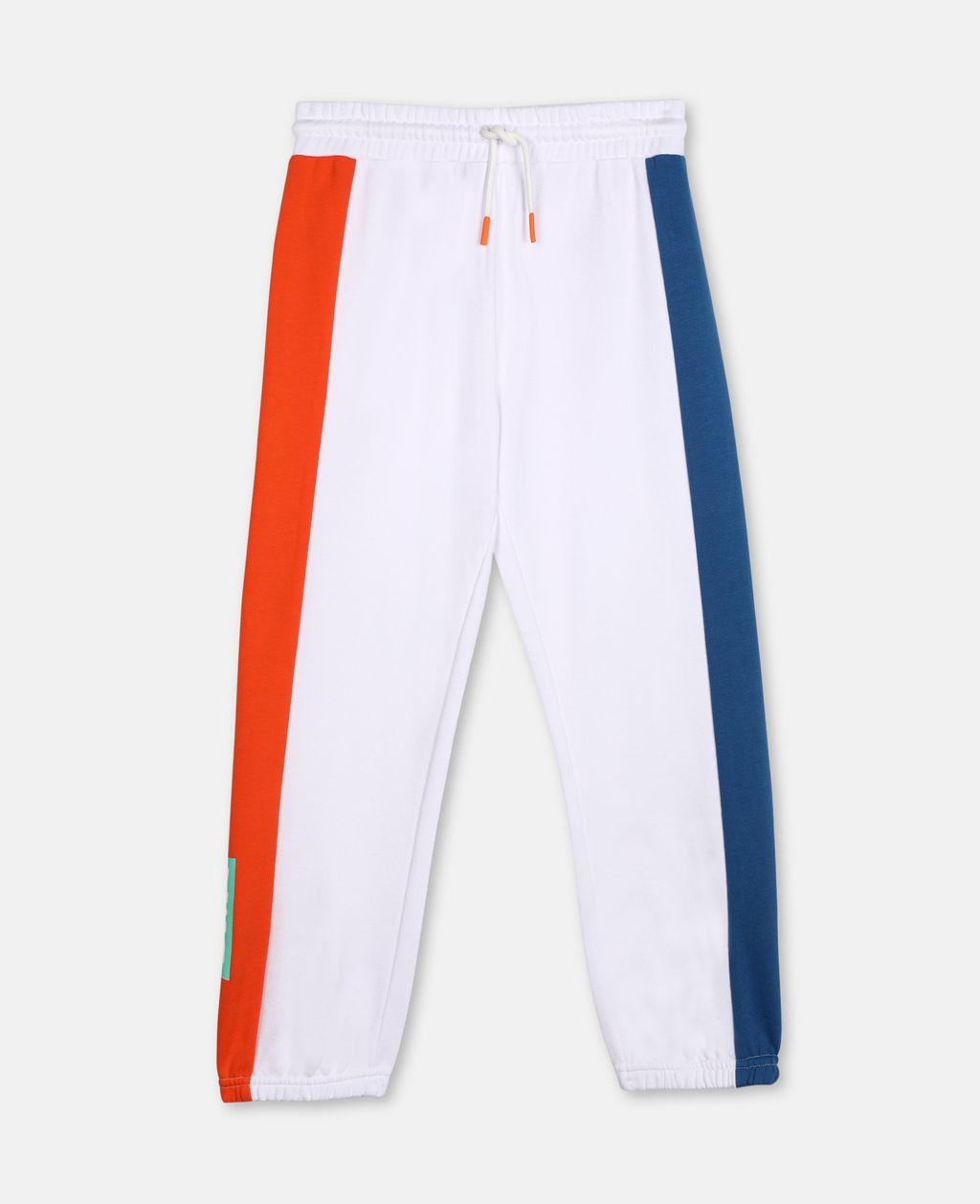 Boys White Cotton Trousers