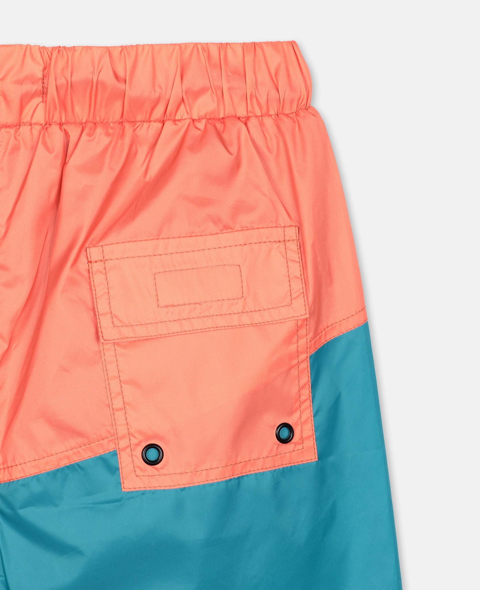 Boys Orange & Blue Swim Shorts