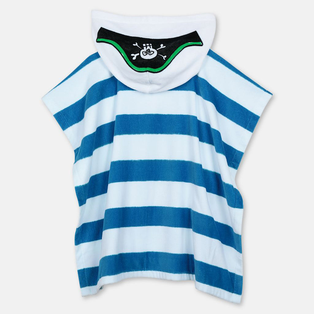 Boys Blue Stripe Cotton Towel