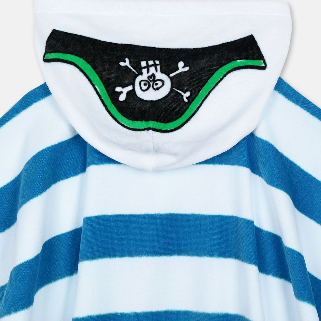 Boys Blue Stripe Cotton Towel