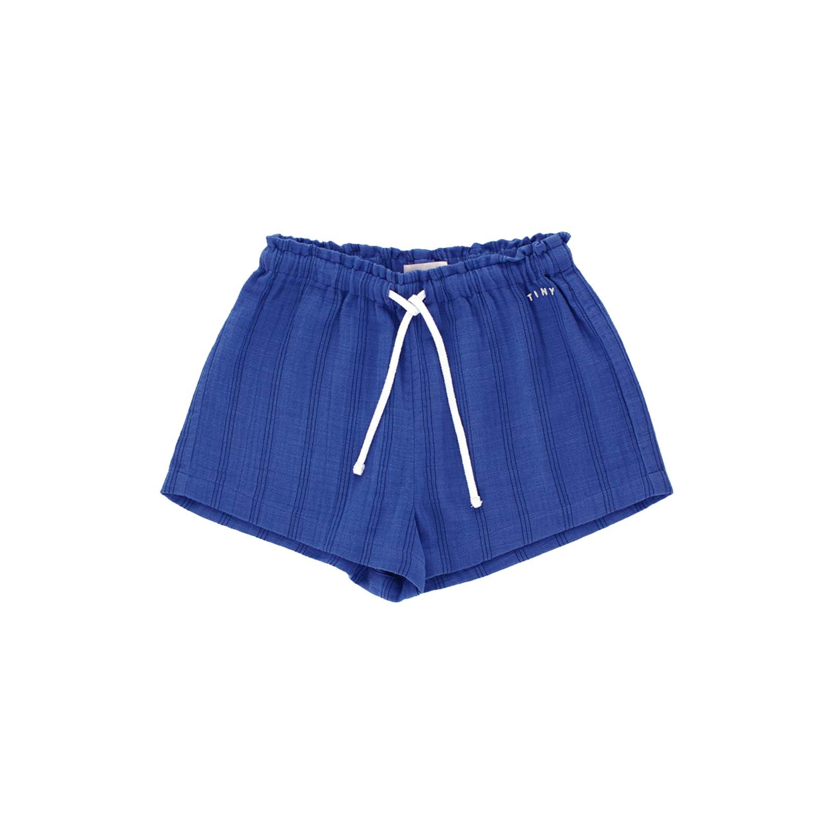 Boys & Girls Blue Cotton Shorts