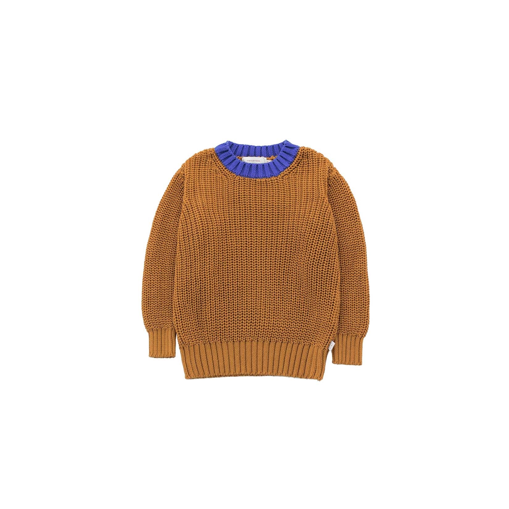 Boys & Girls Caramel Cotton Sweater