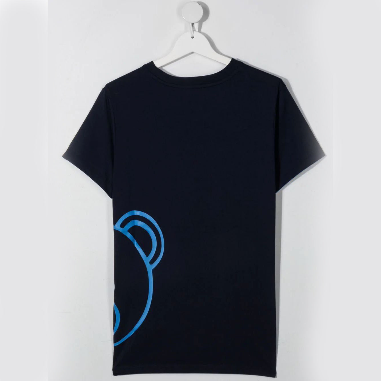 Boys & Girls Navy Logo Cotton T-Shirt