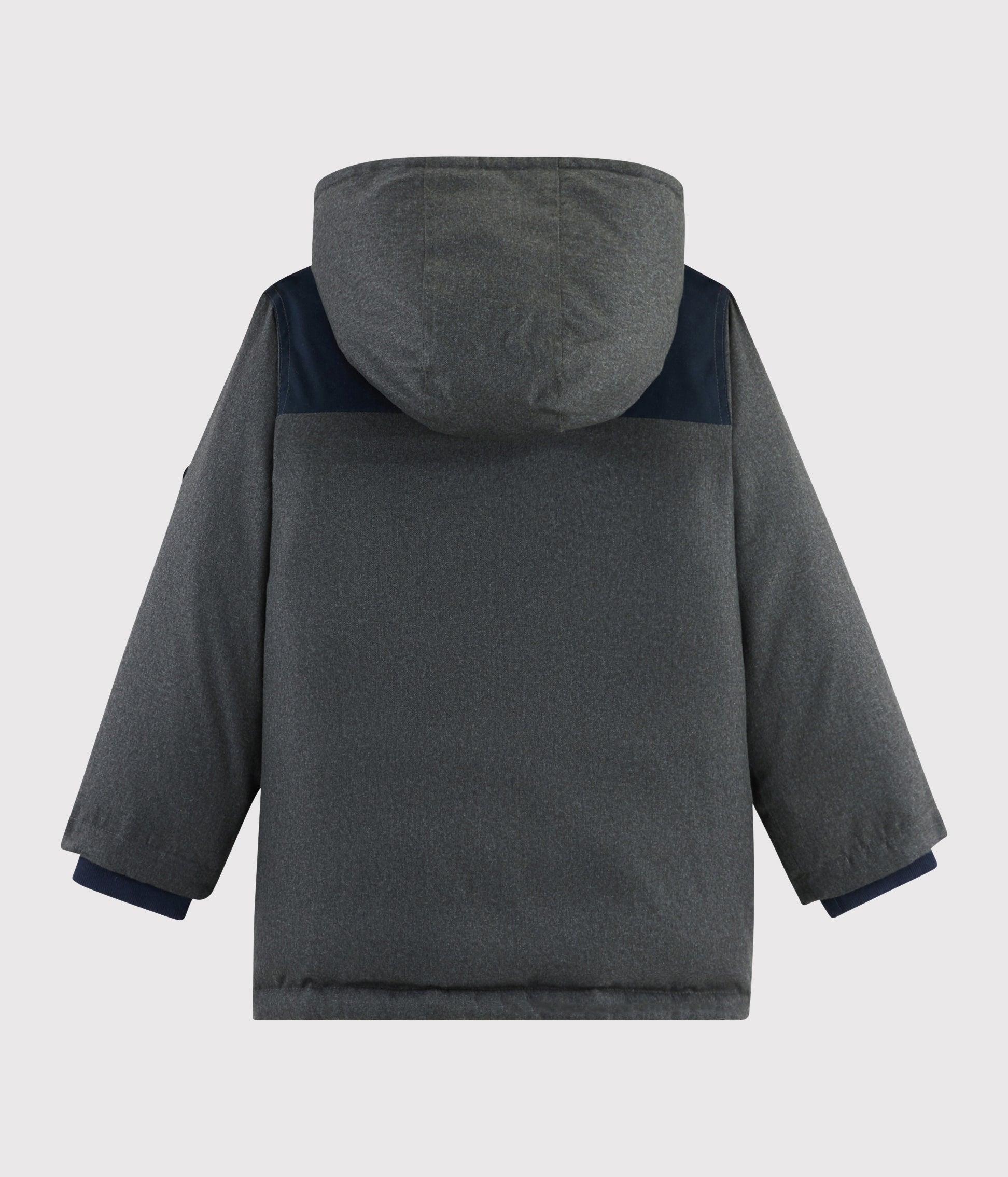 Boys Grey Padded Jacket