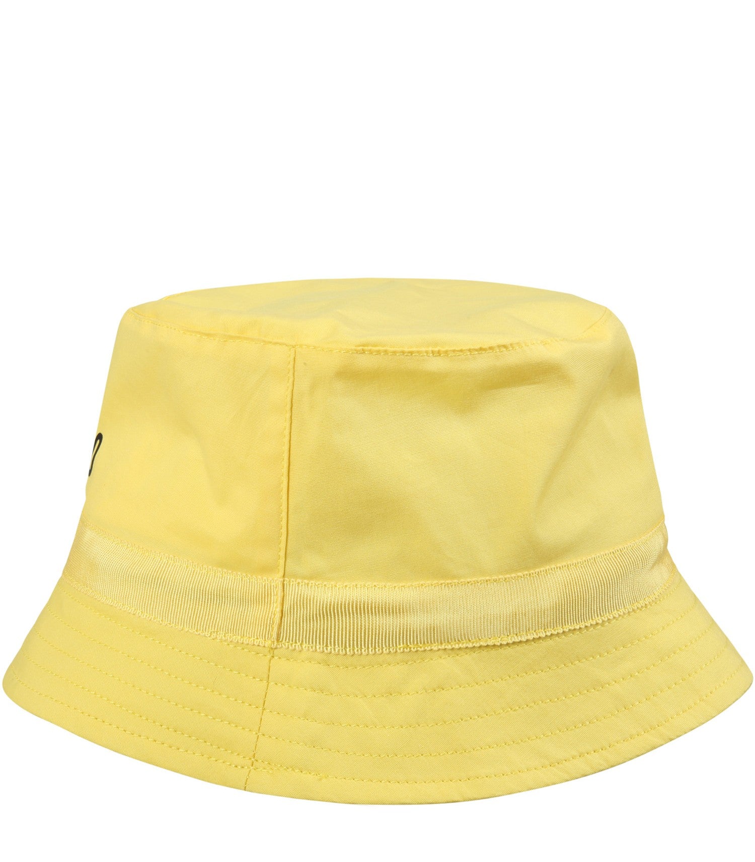 Boys & Girls Yellow Cotton Hat