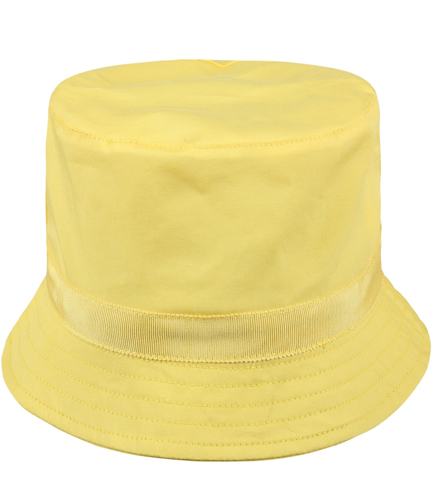 Boys & Girls Yellow Cotton Hat