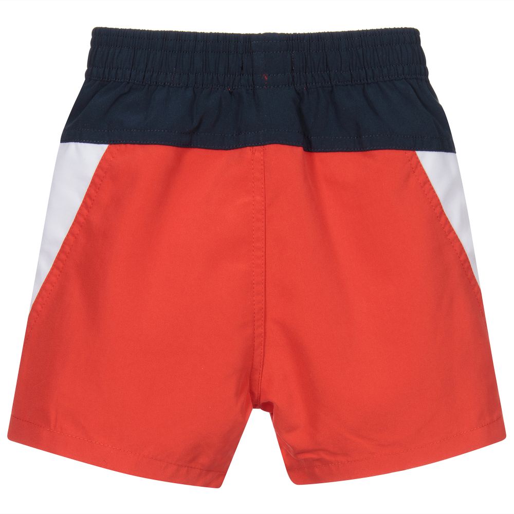 Boys Red Swim Shorts