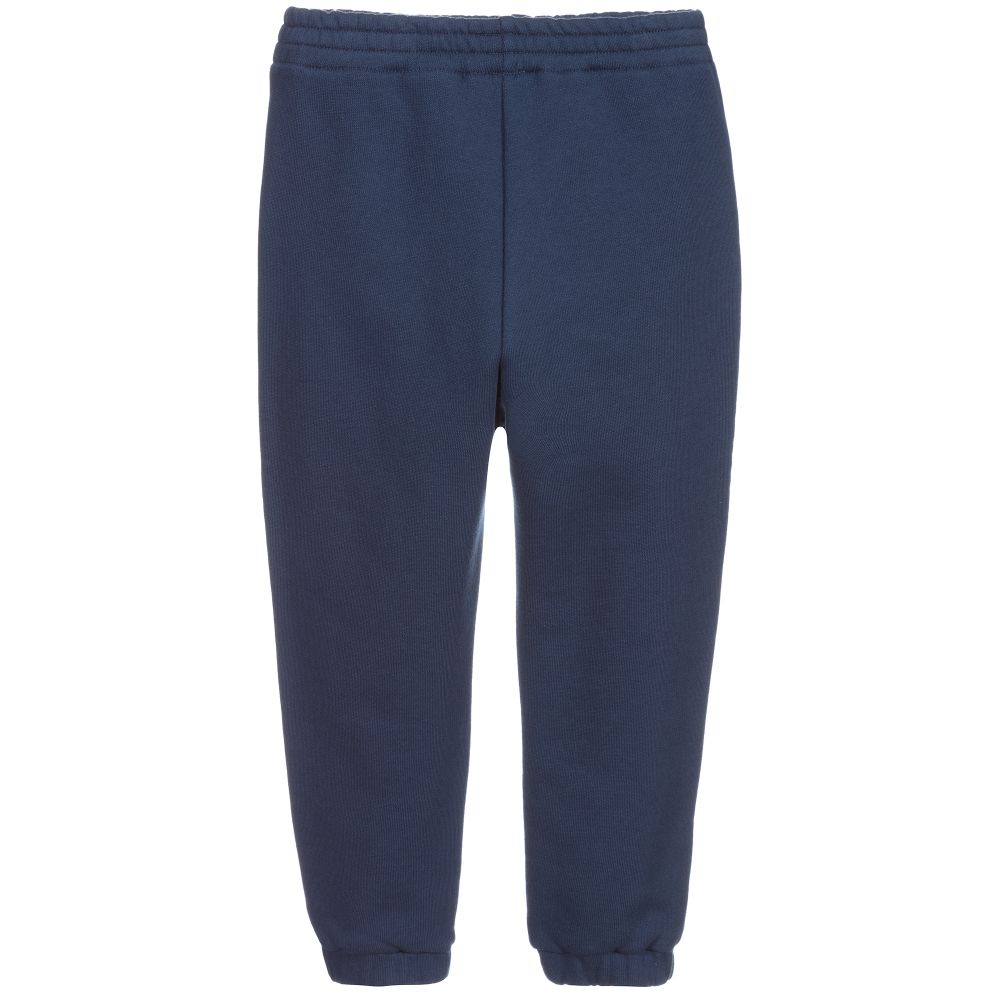 Boys & Girls Blue Cotton Trousers