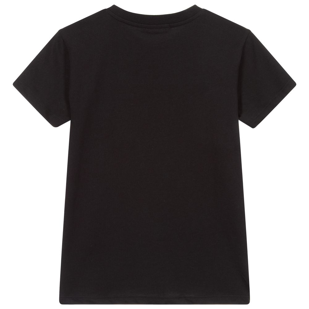 Boys & Girls Black Logo T-Shirt