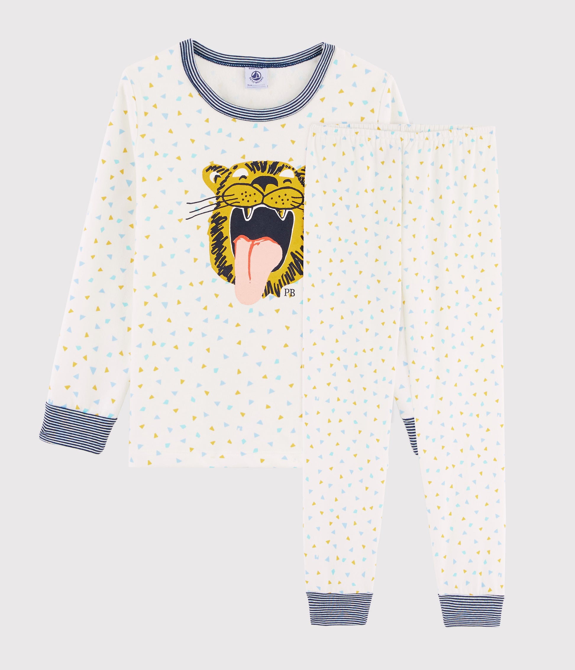 Boys Tiger Cotton Nigtwear Set