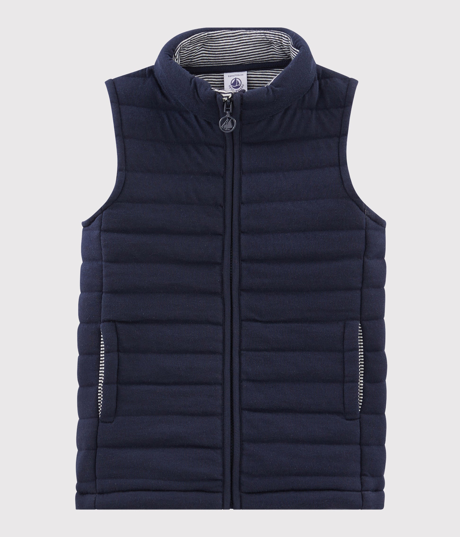 Boys Navy padded Down Vest