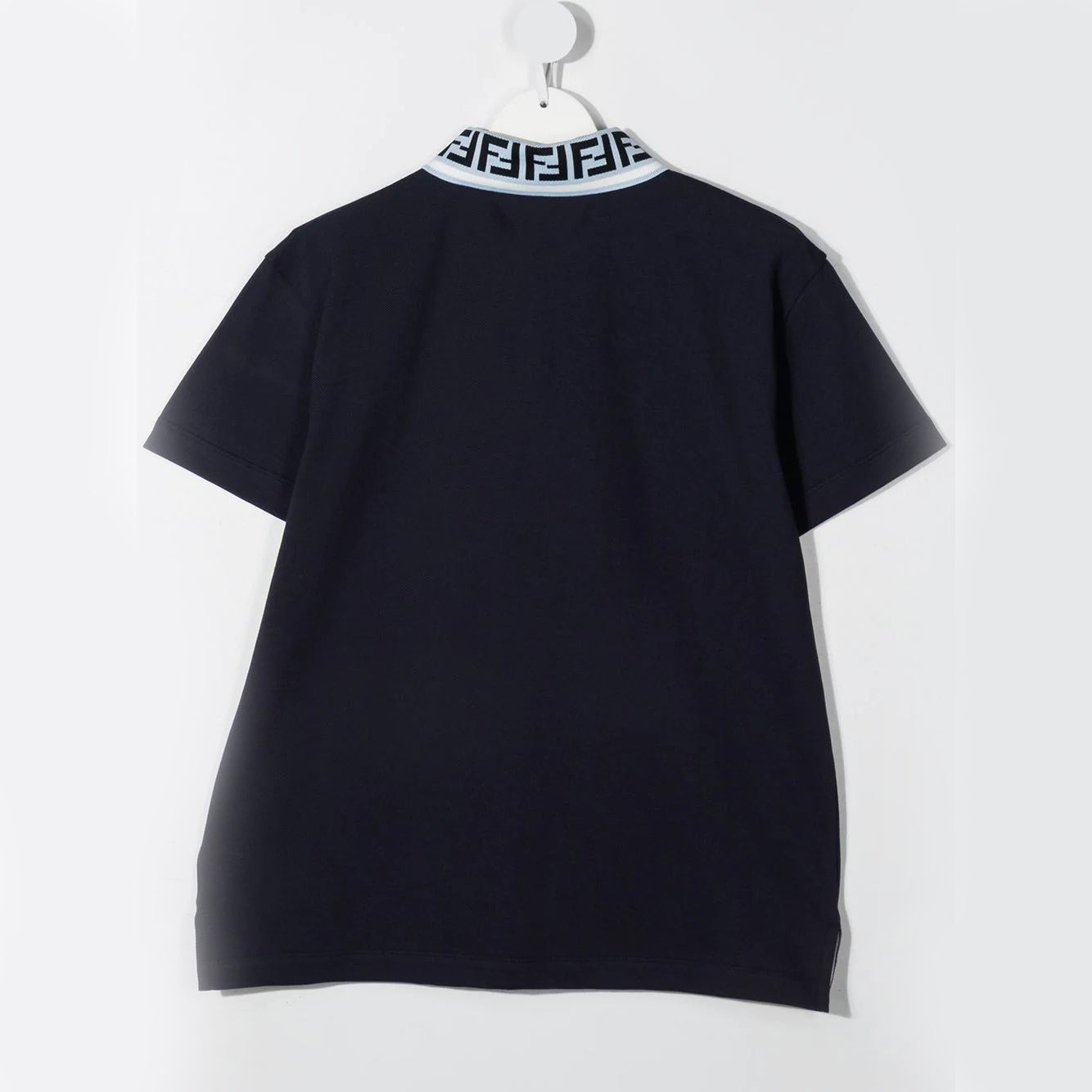 Boys Navy FF Cotton Polo Shirt