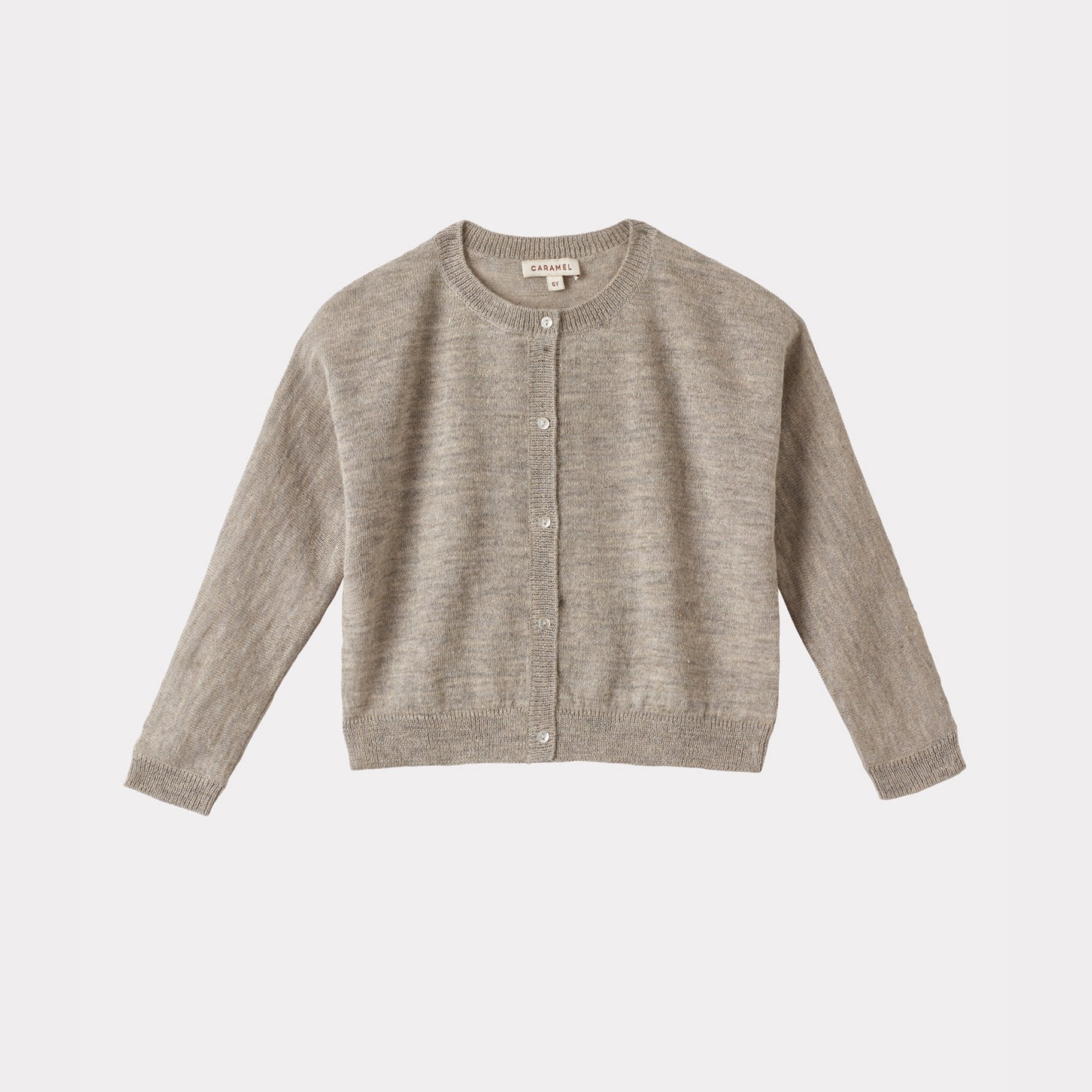 Boys & Girls Grey Alpaca Cardigan