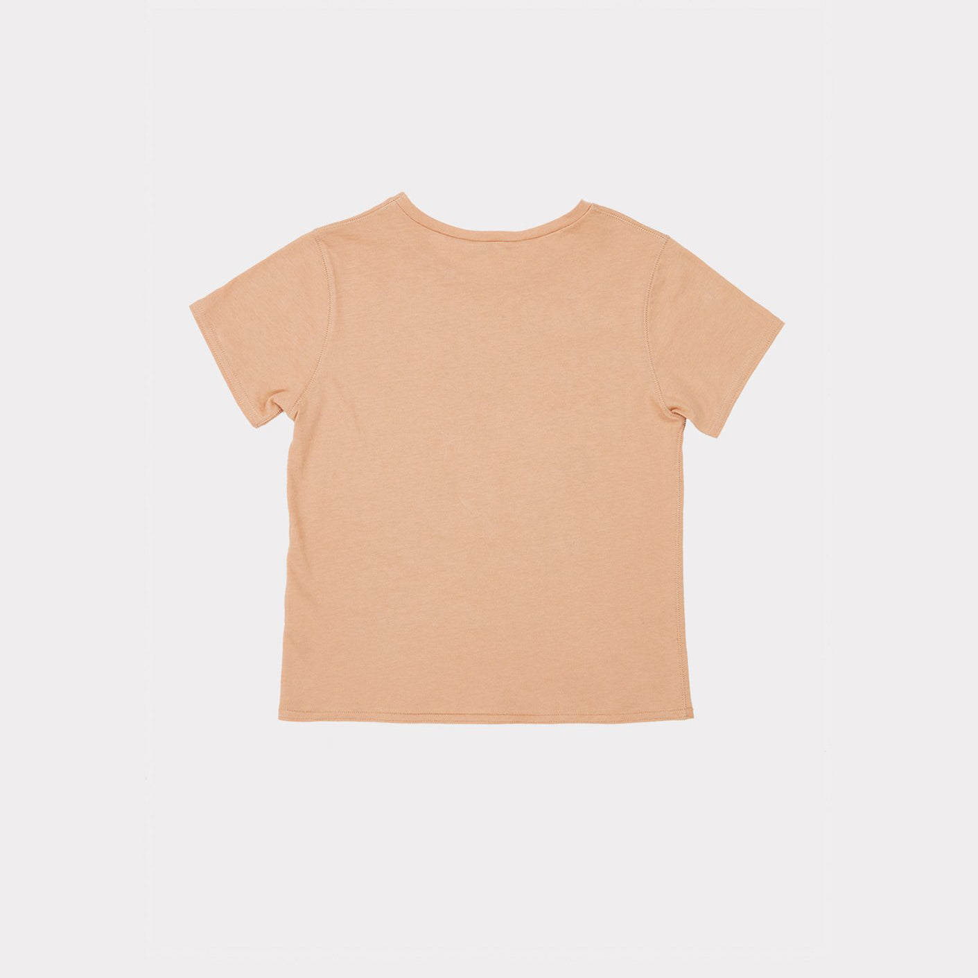 Boys & Girls Camel Cotton T-Shirt