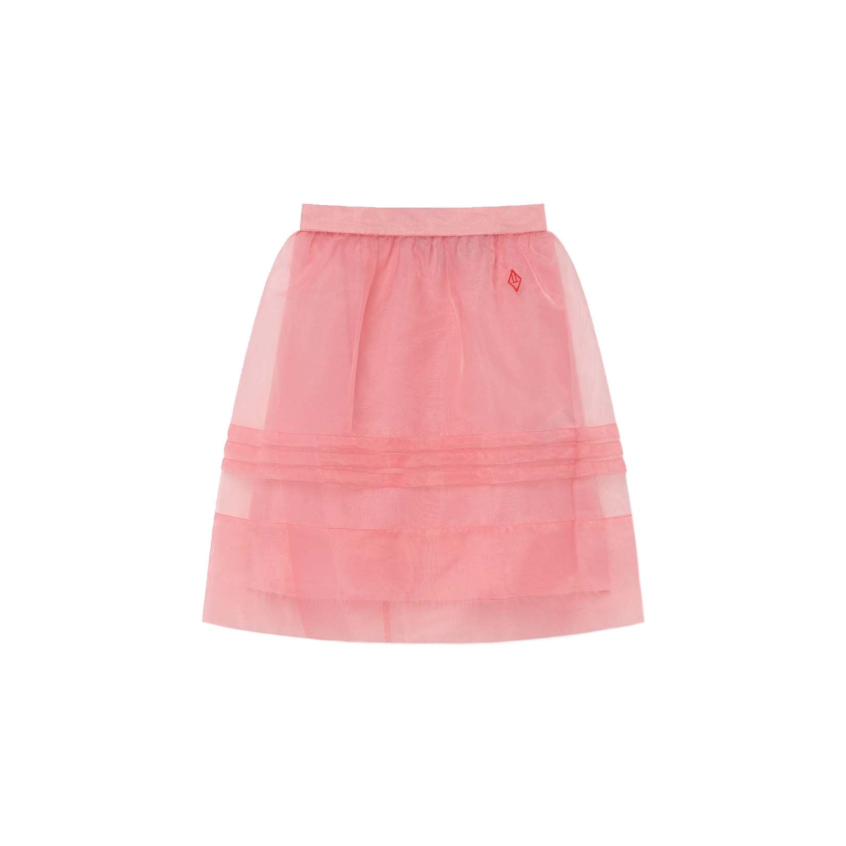 Girls Pink Tulle Skirt