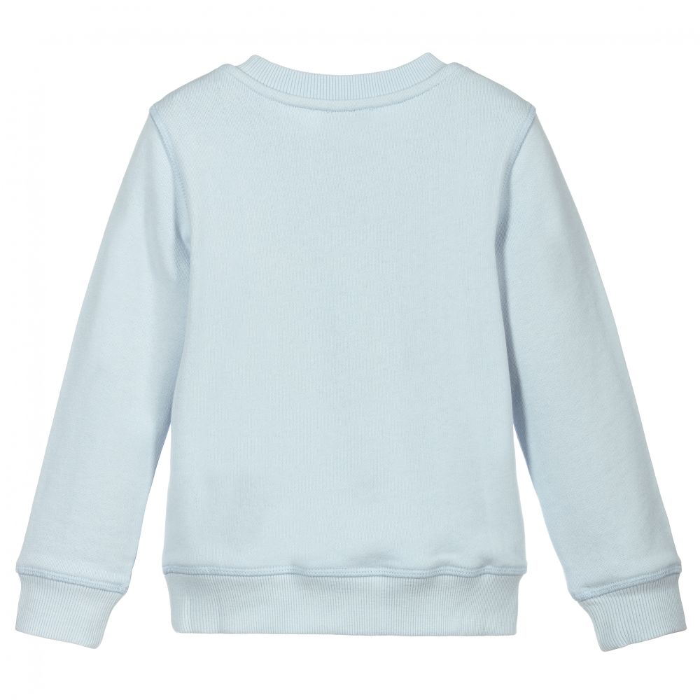 Boys Light Blue Tiger Sweatshirt