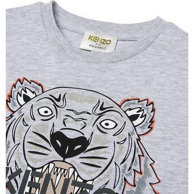 Boys Grey Logo Cotton T-Shirt