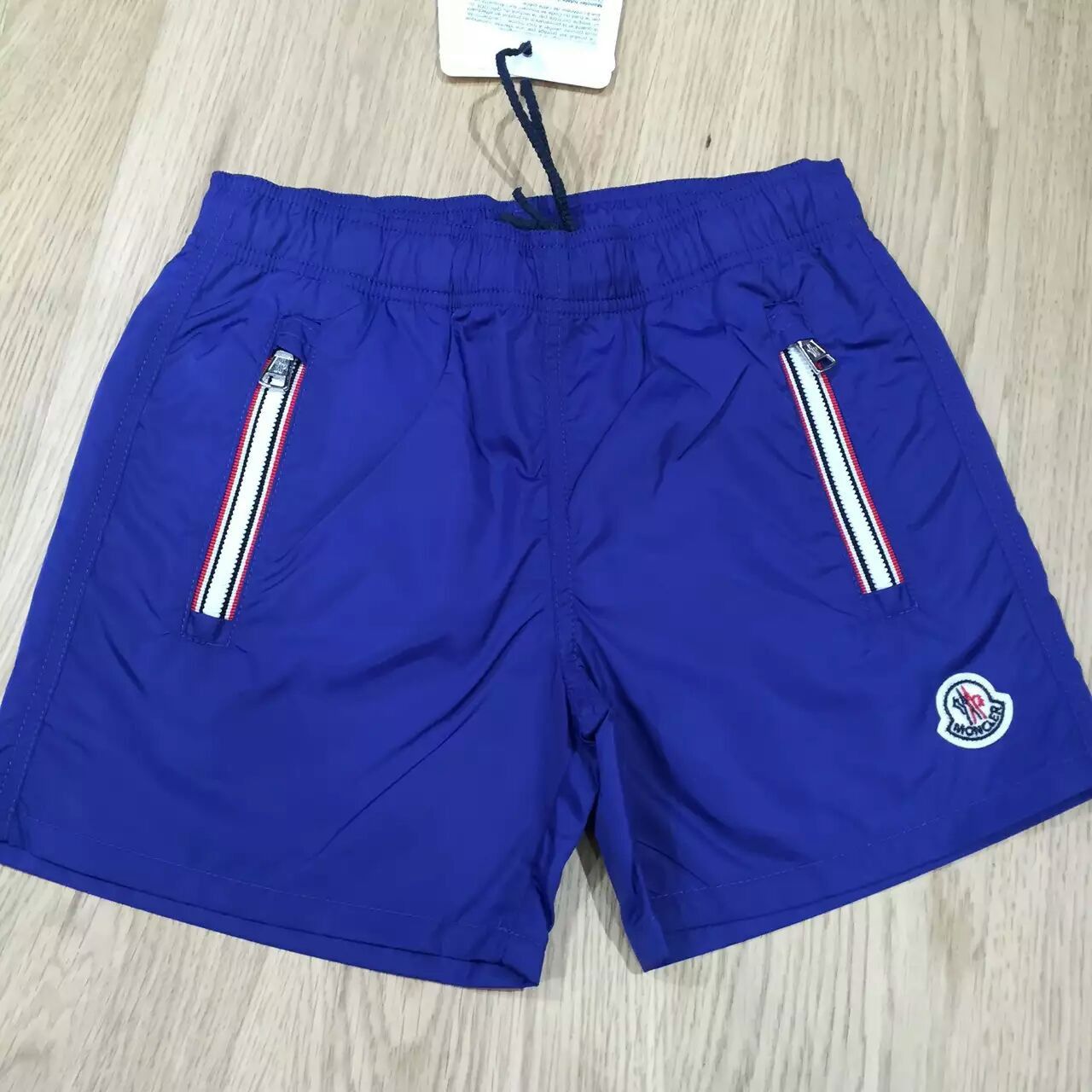 Boys Blue Beach Wear Logo Short - CÉMAROSE | Children's Fashion Store