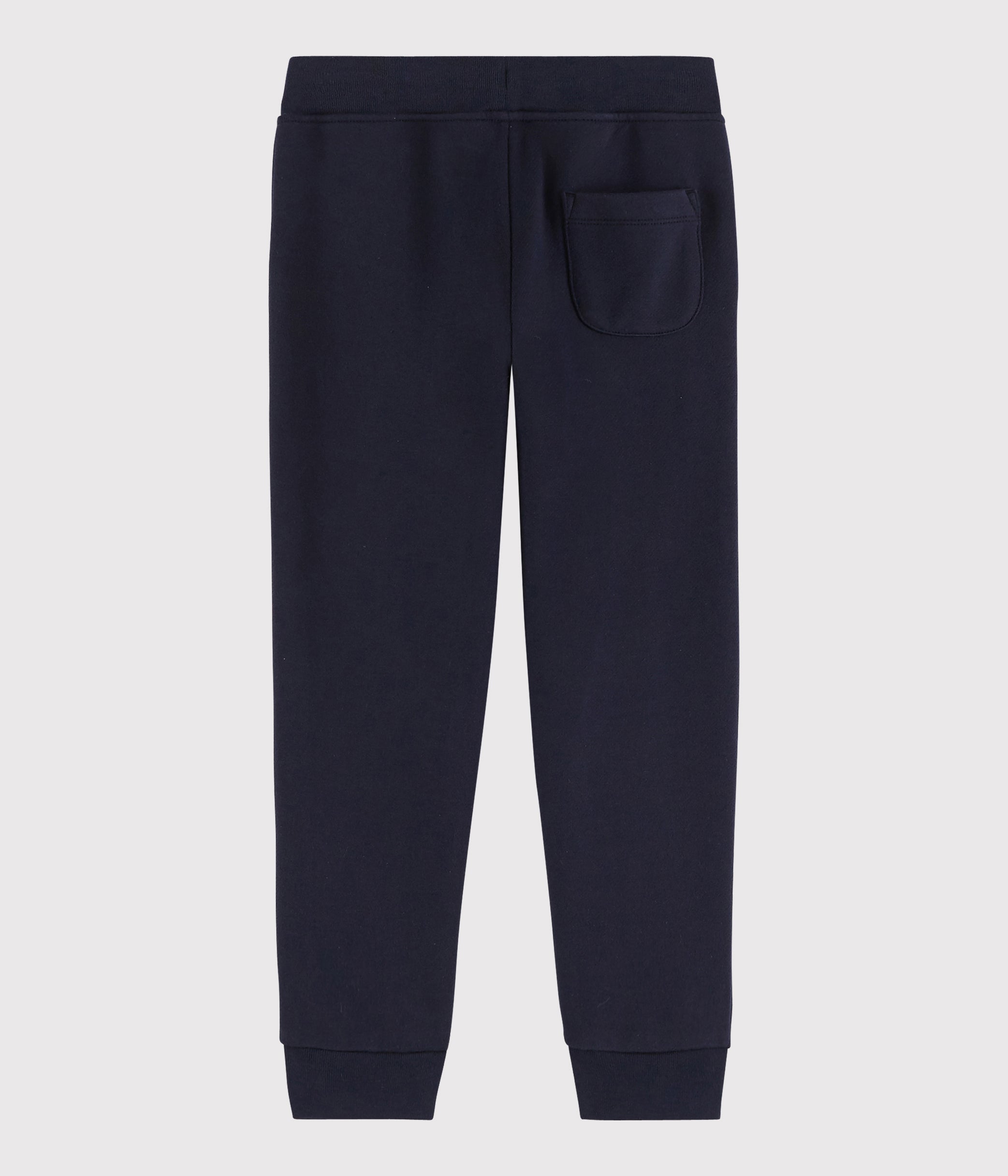 Boys Navy Cotton Trousers