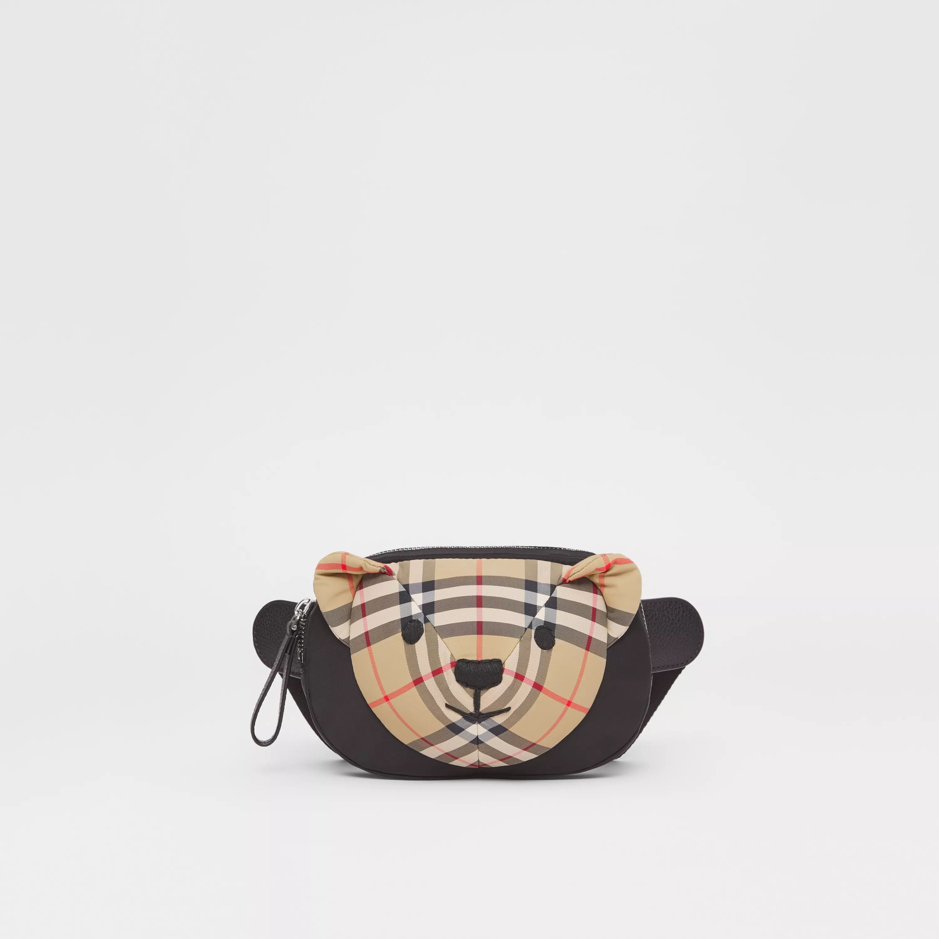 Boys & Girls Beige Teddy Belt Bag