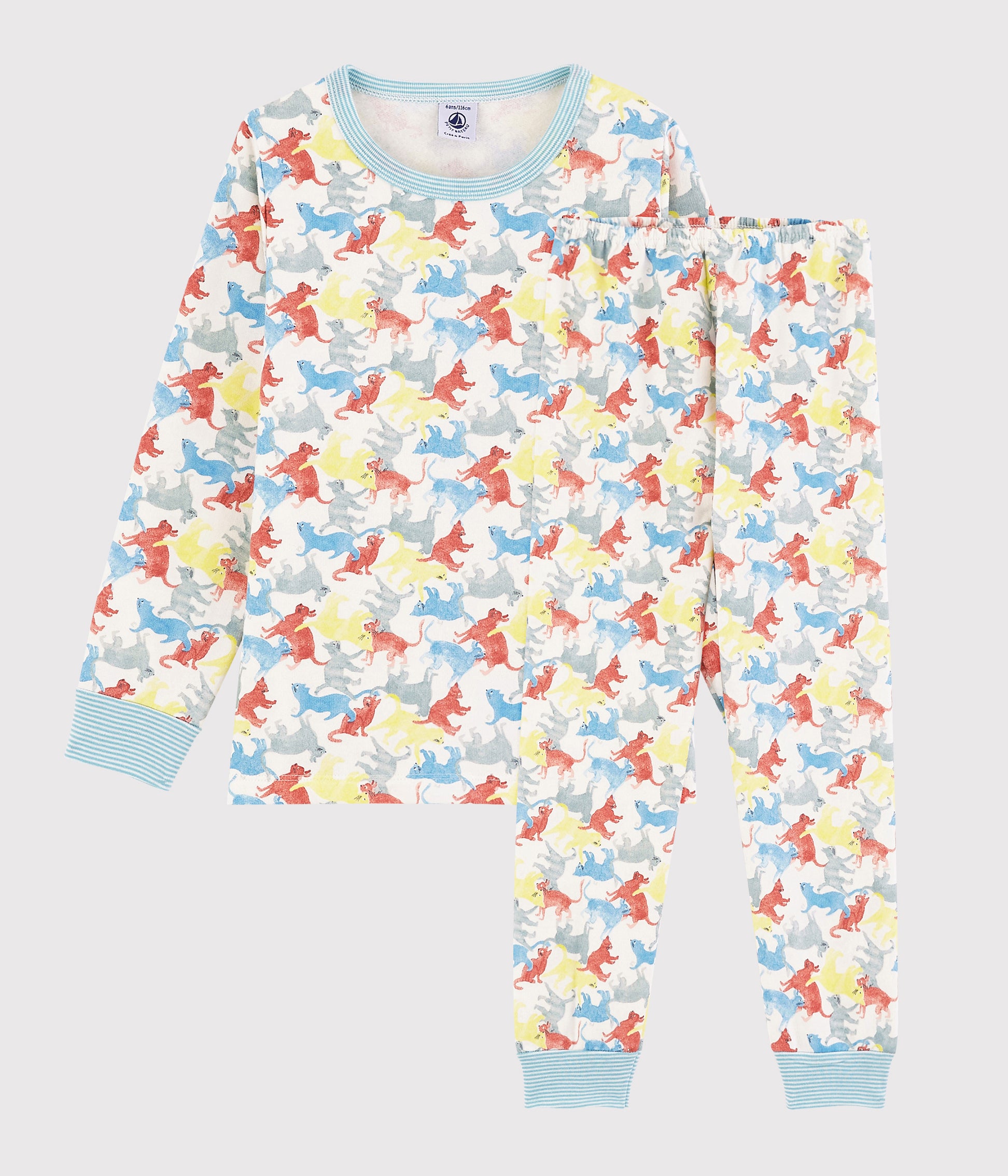 Boys Multicolor Cotton Nightwear Set