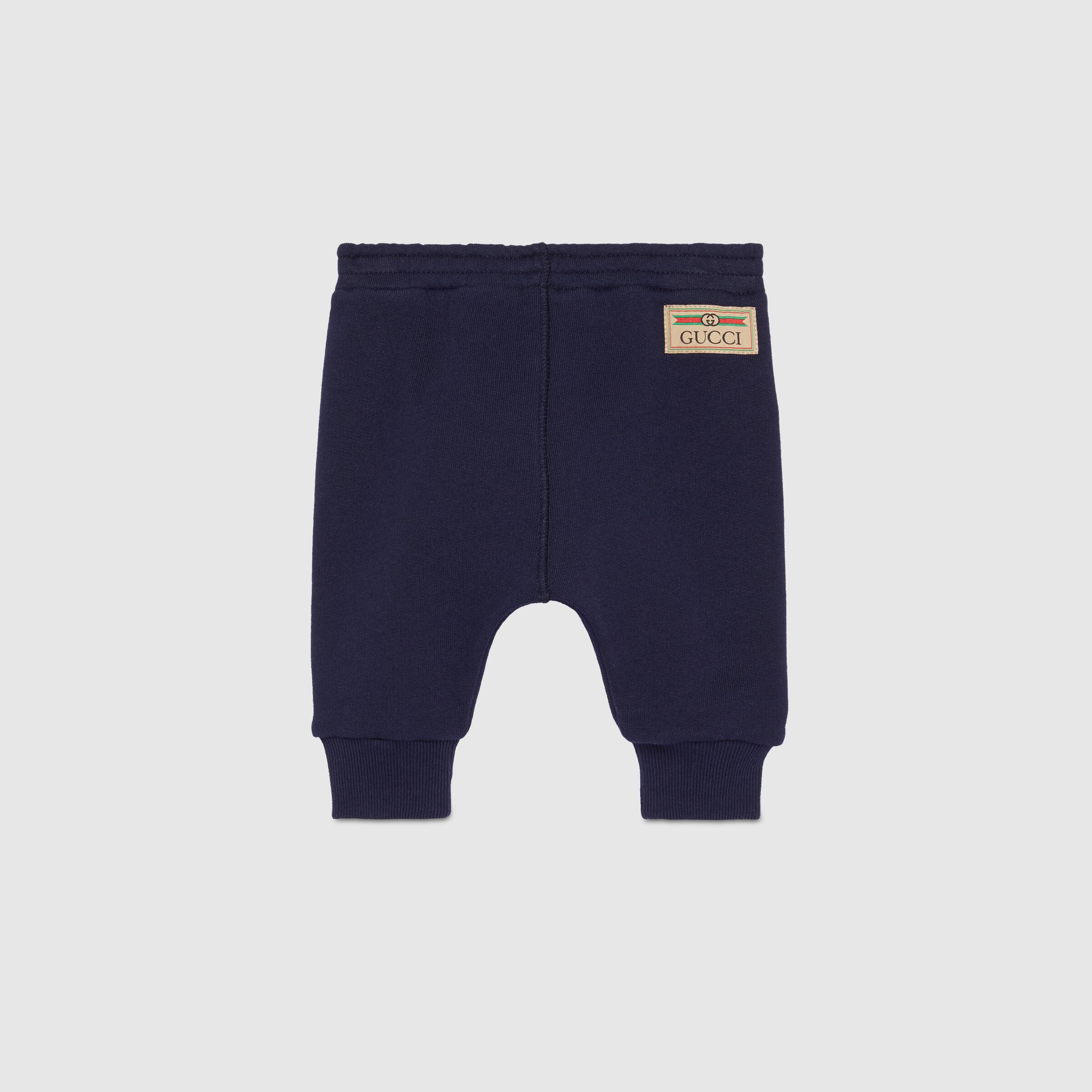 Baby Boys Navy Cotton Trousers