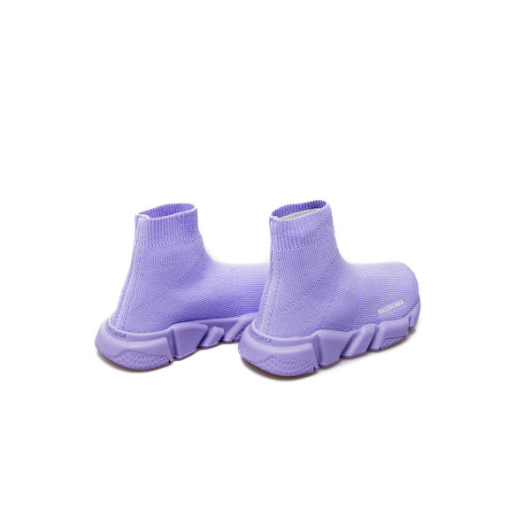 Boys & Girls Purple Logo Trainers