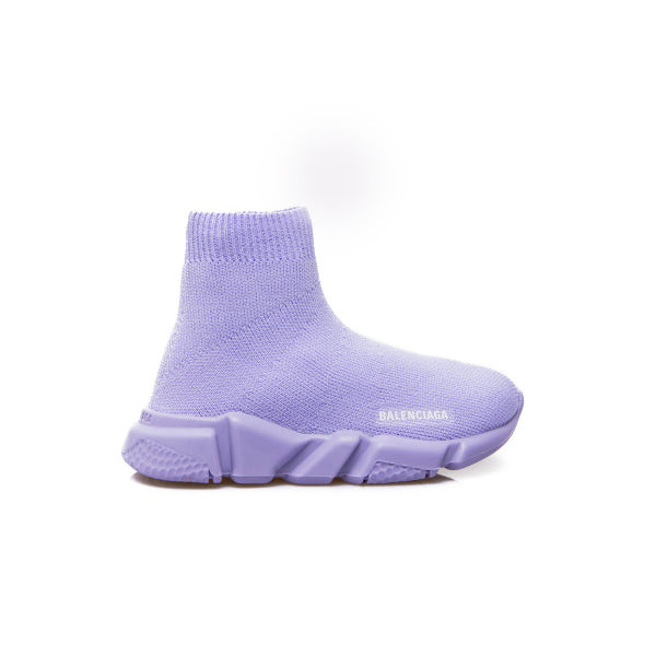 Boys & Girls Purple Logo Trainers