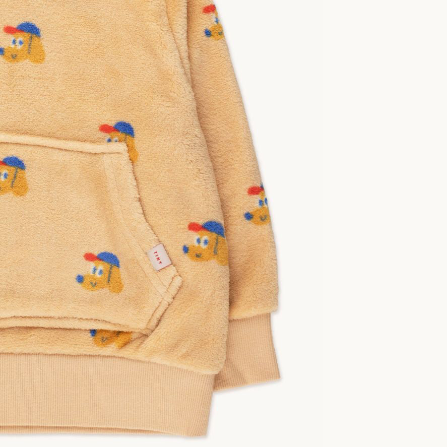 Boys & Girls Camel Hooded Sweatshirt