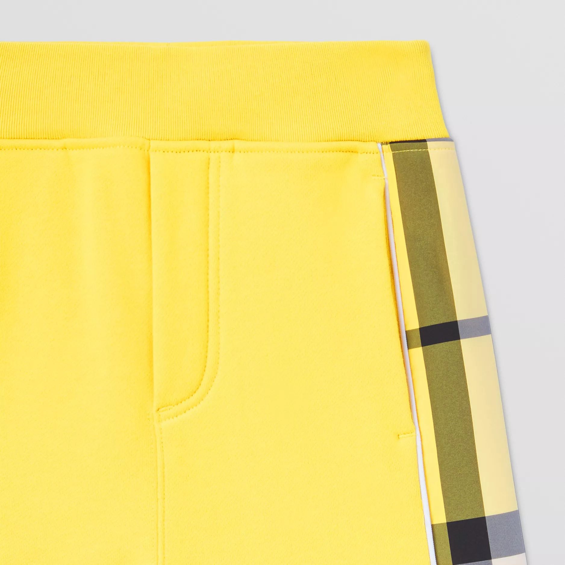 Boys & Girls Yellow Cotton Shorts