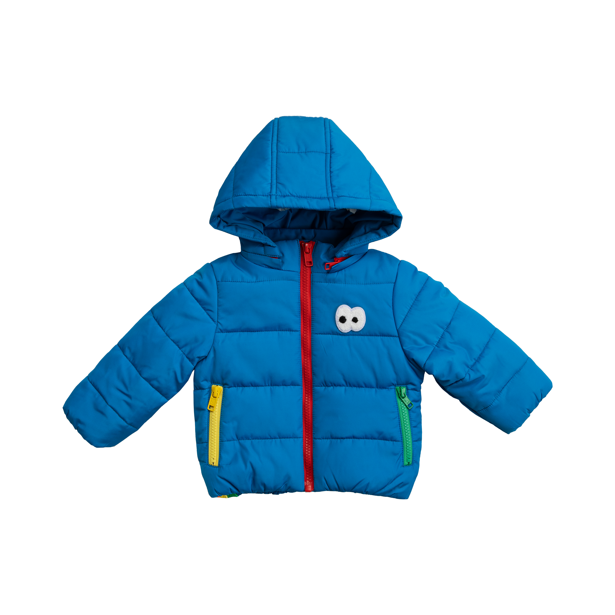 Baby Boys Bright Blue Padded Down Jacket