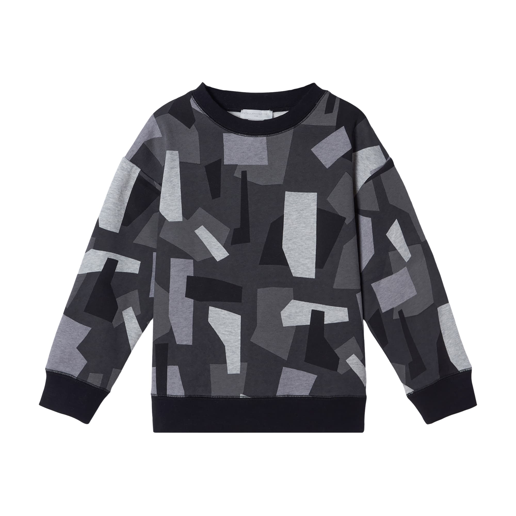 Boys Grey Cotton Sport Sweatshirt