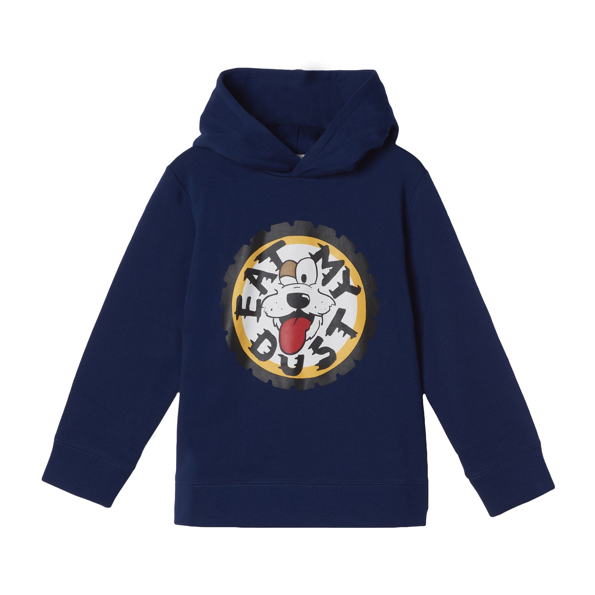 Boys Dark Navy Hooded Sweatshirt